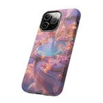 Floating Pool Deck Phone Case, Pastel Cloud 3D Render Cover