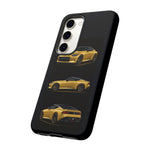 Gold Fairlady Z Classic Sports Car Tough Phone Case - 3 View