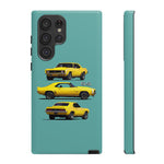1969 Camaro SS Yellow Triple View Tough Phone Case Cover Gift