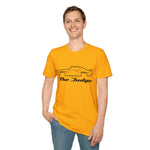 1970 GTO Judge Black Outline Silhouette Emblem Classic Car T-Shirt Fan Gift