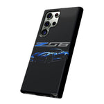 Blue C7 Z06 Sports Car Tough Phone Case Track Style Cover Gift