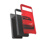 Red Miata Phone Case, NA MX5 90s JDM Roadster Tough Cover