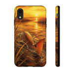 Redfish Fishing Phone Case Marsh Angler Tough Cover Gift