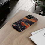 Datsun 240Z Classic JDM Sports Car Sunset Art Tough Phone Case