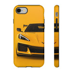 Yellow C8 Corvette Studio Tough Phone Case