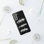 R32 Skyline Phone Case White, Three-View Vector Cover, Gift GTR Fans