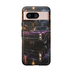 67 GTO Phone Case Purple, Rainy City Night Muscle Car Tough Cover