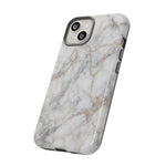 White Marble Pattern Phone Case | Tough Cover