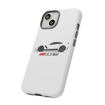 White C7 Z06 Phone Case for Chevy Vette Fans, Tough Cover