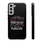 NSX Dual View Black Red JDM Sports Car Tough Phone Case Gift