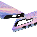 You Are Enough phone case | pastel cloud affirmation protective case