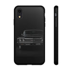 Black 1964 Impala Low-Key Tough Phone Case for Chevy Classic Car Fans