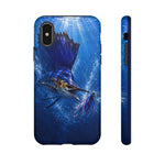 Sailfish Phone Case, Deep Sea Fishing Strike Tough Cover for Men