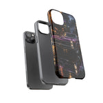 67 GTO Phone Case Purple, Rainy City Night Muscle Car Tough Cover