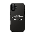 MR2 White Side Silhouette JDM Tough Phone Case Cover Gift