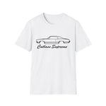 1969 Cutlass Black Outline Silhouette Emblem Classic Car T-Shirt Fan Gift