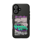 R32 Skyline GT-R Manga Style JDM Tough Phone Case Cover Gift