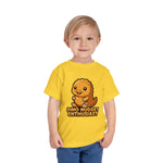 Dino Nugget Enthusiast Funny Toddler Boys Girls T-Shirt Kid Gift