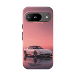 White FD RX-7 Blush Pink Sky Tough Case
