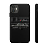 Z28 Camaro Phone Case Classic Muscle Car Patriotic Tough Cover Gift Art