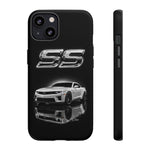 White SS Camaro reflection phone case | Car muscle car phone case