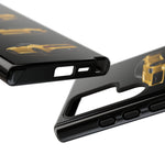 Gold Fairlady Z Classic Sports Car Tough Phone Case - 3 View