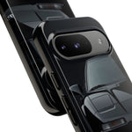 Black NSX Low-Key Minimal Tough Phone Case for 90s JDM Fans