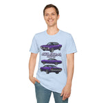 1970 Cuda purple car T-Shirt | Classic Muscle Car Tee