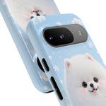 Samoyed Kawaii Snowball Chibi Pet Dog Breed Art Tough Phone Case