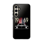 1969 Camaro SS American Flag Tough Phone Case Cover Gift Art