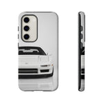 White NSX Phone Case, Retro 90s JDM Supercar Cover, Gift for Car Lovers