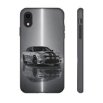Silver Charger RT Phone Case, Classic Muscle Car Racing Stripe Cover