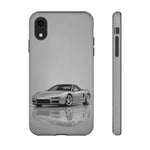 Silver NSX Phone Case, JDM Supercar Tough Cover