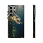 Walleye Jig Strike Phone Case Freshwater Fishing Gift for Anglers