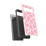 Pink Cowprint  Art Tough Phone Case