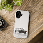 White AE86 Phone Case, JDM Drift Icon Tough Cover
