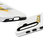 Z06 Corvette Phone Case, Yellow Sketch Reveal Chrome Cover