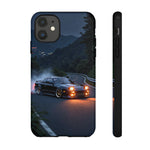 240SX JDM Drift Smoke Night Street Art Tough Phone Case