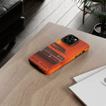 Orange Cuda Phone Case, 71 Classic Muscle Car Tough Cover