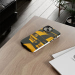 Z28 Yellow Camaro Retro Poster Tough Phone Case