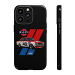 VintageDatsun 510 Racing Stripe JDM Tough Phone Case Cover Gift