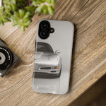 Silver C5 Sports Car Front View phone case | Tough Cover for Corvette Owners