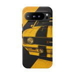 Z28 Yellow Camaro Retro Poster Tough Phone Case
