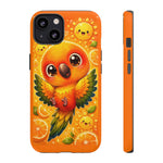 Sun Conure Kawaii Citrus Art Tough Phone Case
