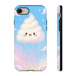 Kawaii Whipped Cream Cloud Tough Case | Cute Pastel Sprinkles Phone Cover