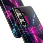 Neon Future Subway Station Tough Phone Case Cover Gift Art