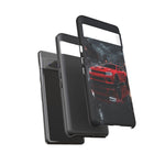 Charger Hellcat Widebody Red Rain Art Phone Case