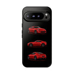 Red 370Z Sports Coupe Tough Phone Case for JDM Enthusiasts