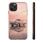 1957 Chevy Bel Air Blush Cream Tough Phone Case for Classic Car Fans