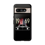 1969 Camaro SS American Flag Tough Phone Case Cover Gift Art